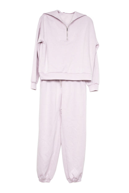 Blush Scuba Pants Two Piece Set