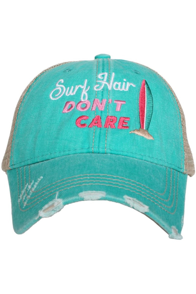 Surf Hair Don't Care Women's Trucker Hats
