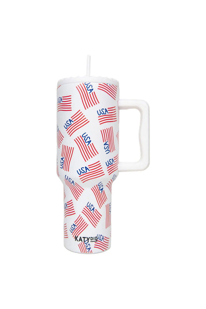USA Flags Repeat Tumbler