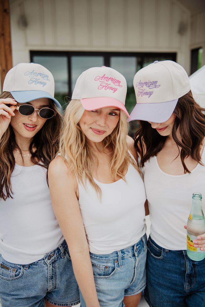 American Honey Vintage Trucker Hats for Women