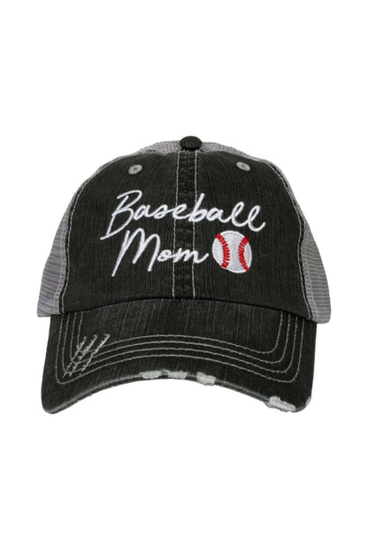 Baseball Mom Women's Trucker Hats
