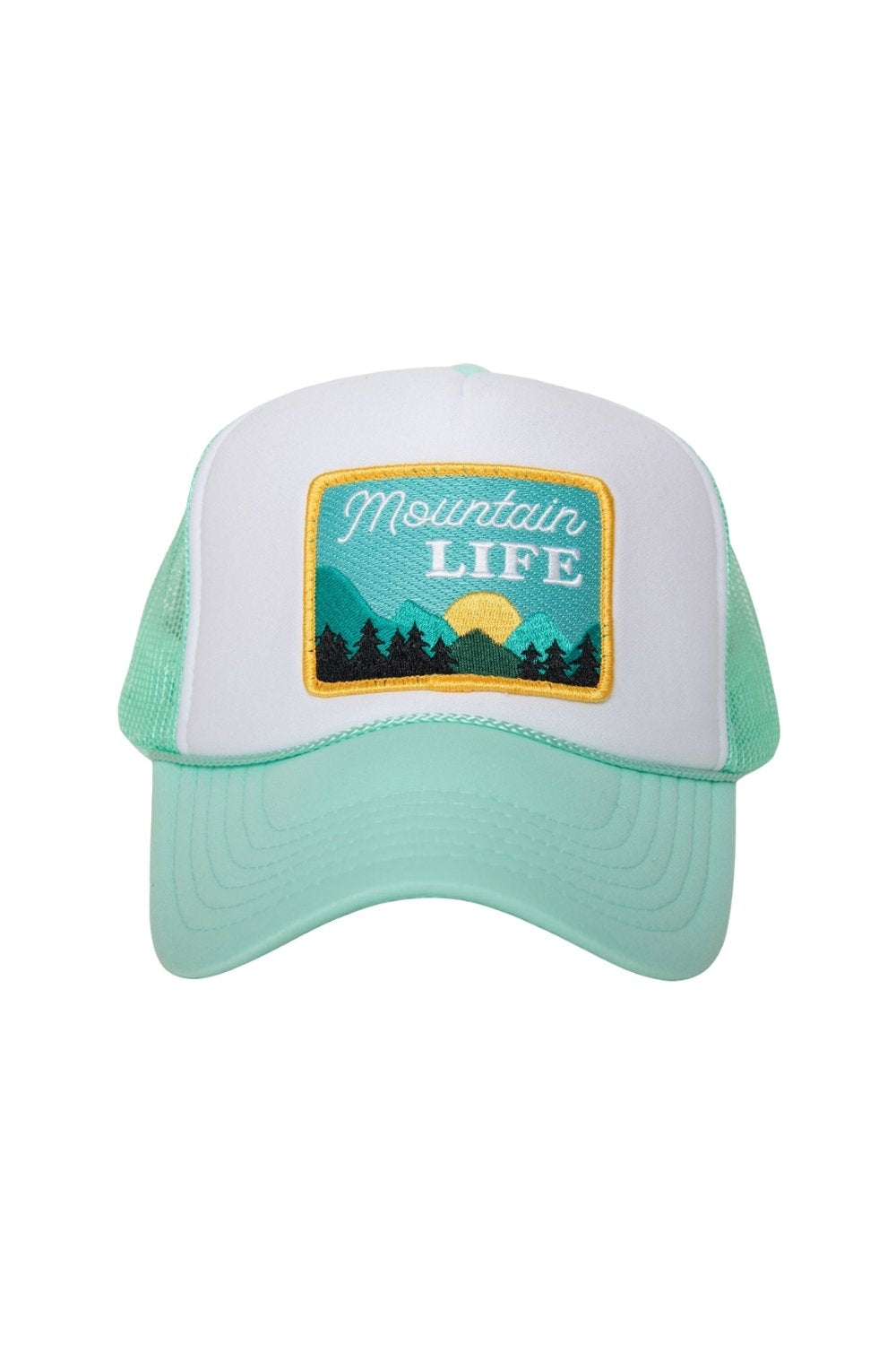 Mountain Life Patch Foam Trucker Hat