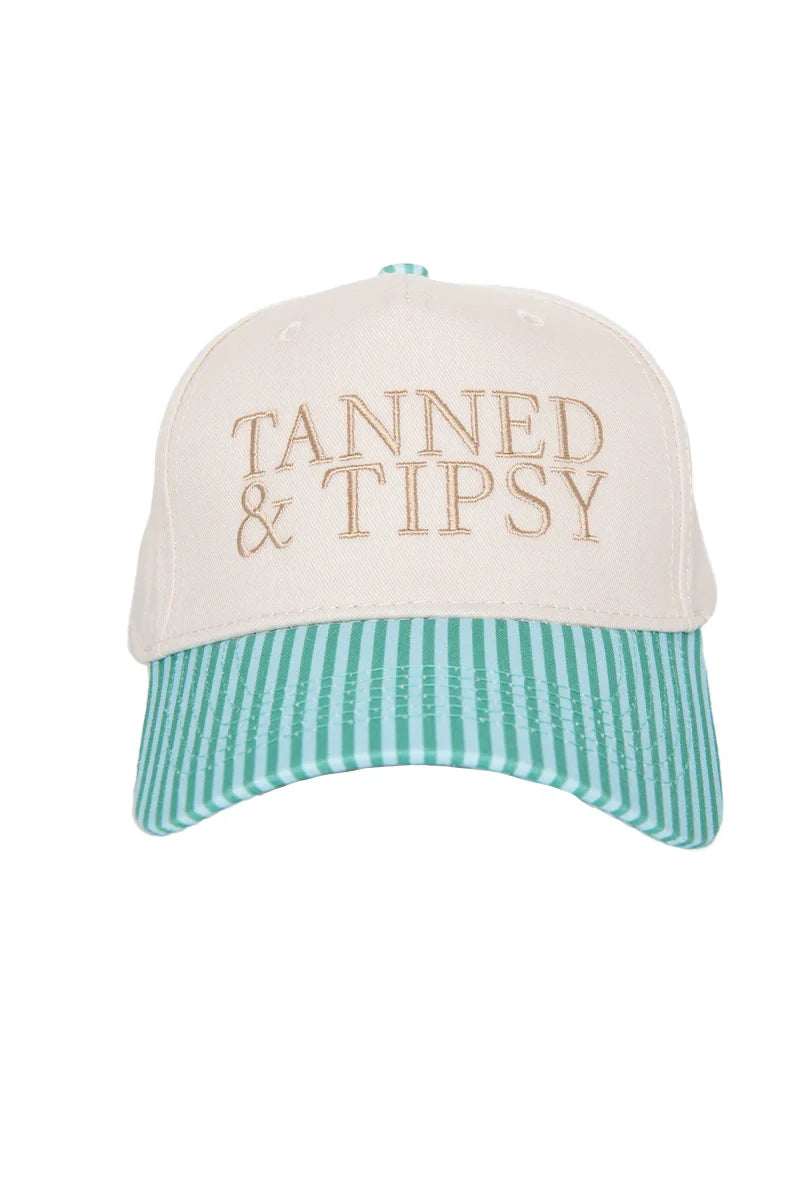 Tanned & Tipsy Vintage Hat