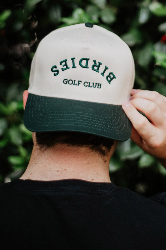 BIRDIES Golf Club Upside Down Men's Trucker Hats Vintage