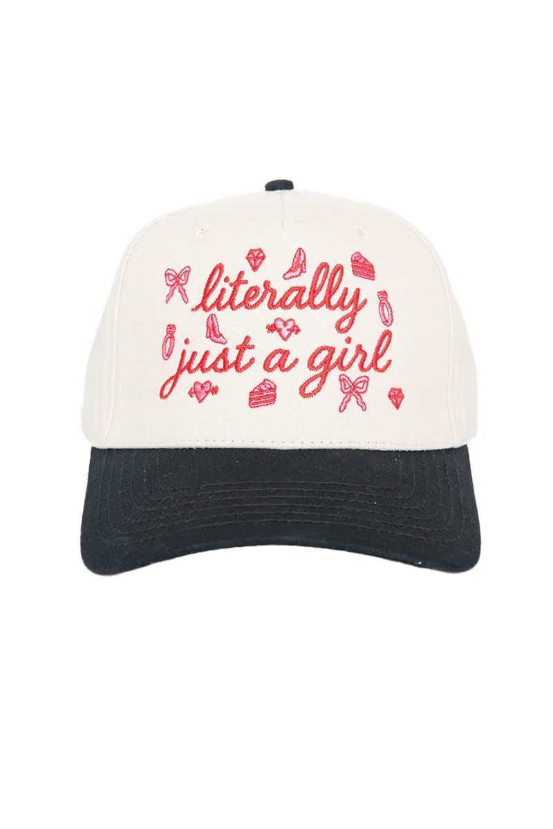 Literally Just A Girl Doodles Classic Trucker Hat