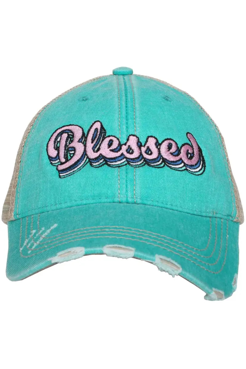 Blessed Layered Trucker Hats