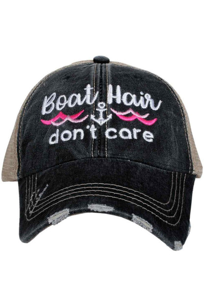 Boat Hair Don‚Äôt Care Women's Trucker Hats