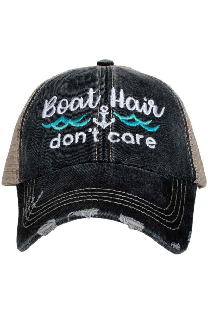 Boat Hair Don‚Äôt Care Women's Trucker Hats