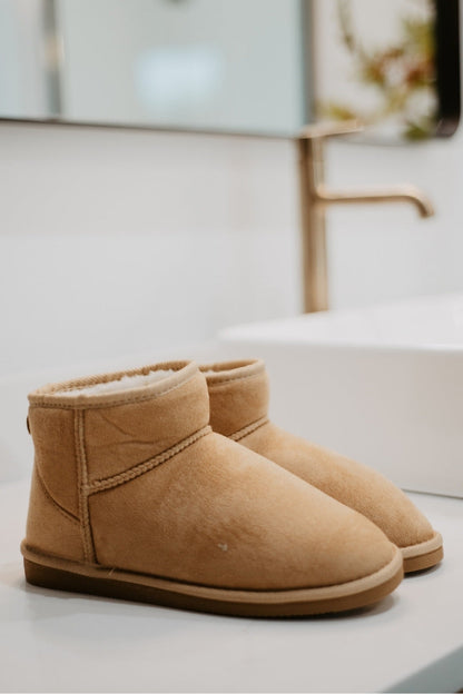 Sand Fur Cute Winter Boots
