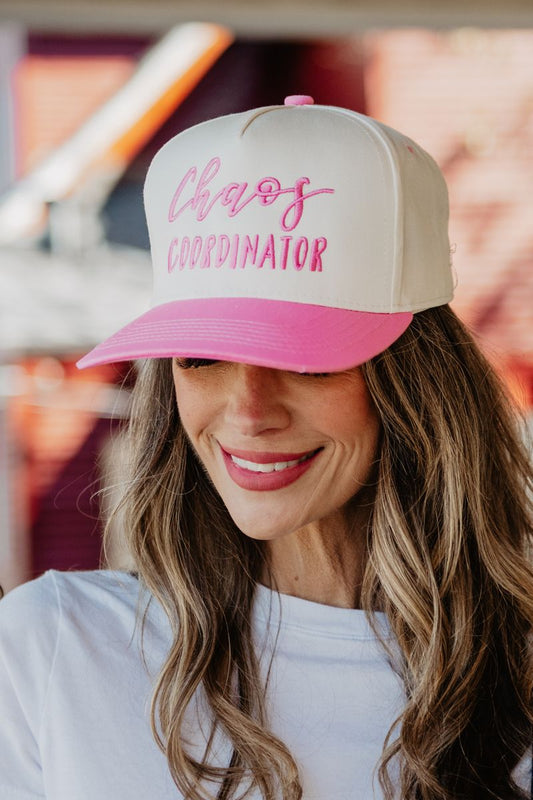 Chaos Coordinator Two-Toned Vintage Hat