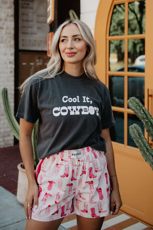 Cool it. Cowboy Graphic T-Shirt Women's