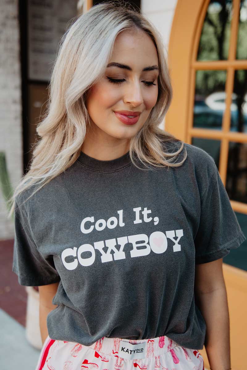 Cool it. Cowboy Graphic T-Shirt Women's