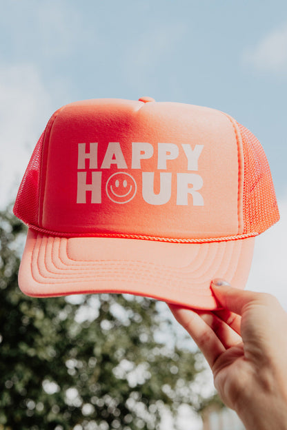 Happy Hour Foam Trucker Hat