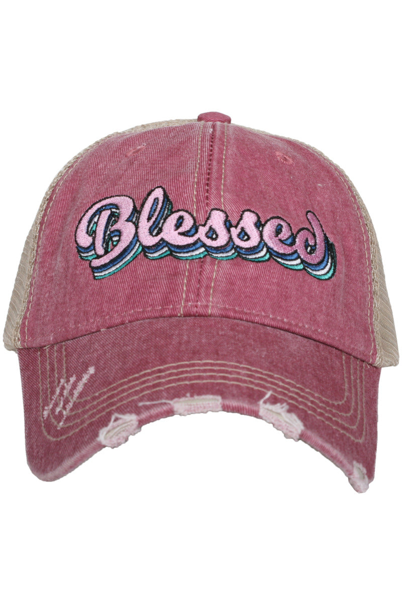 Blessed Layered Trucker Hats