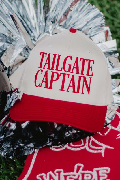 TAILGATE CAPTAIN Vintage Trucker Hats for Women