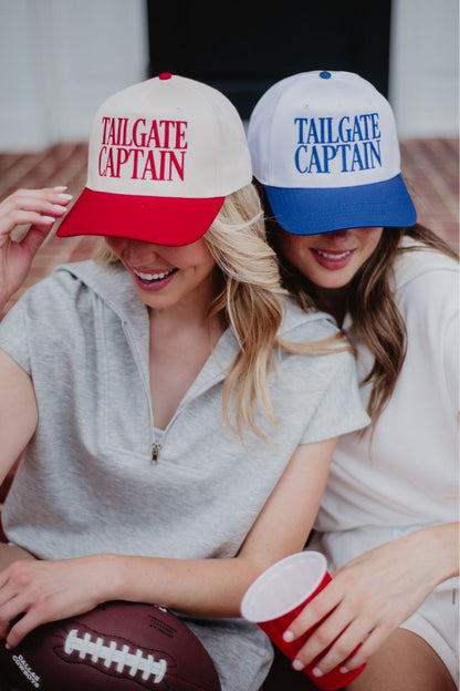 TAILGATE CAPTAIN Vintage Trucker Hats for Women