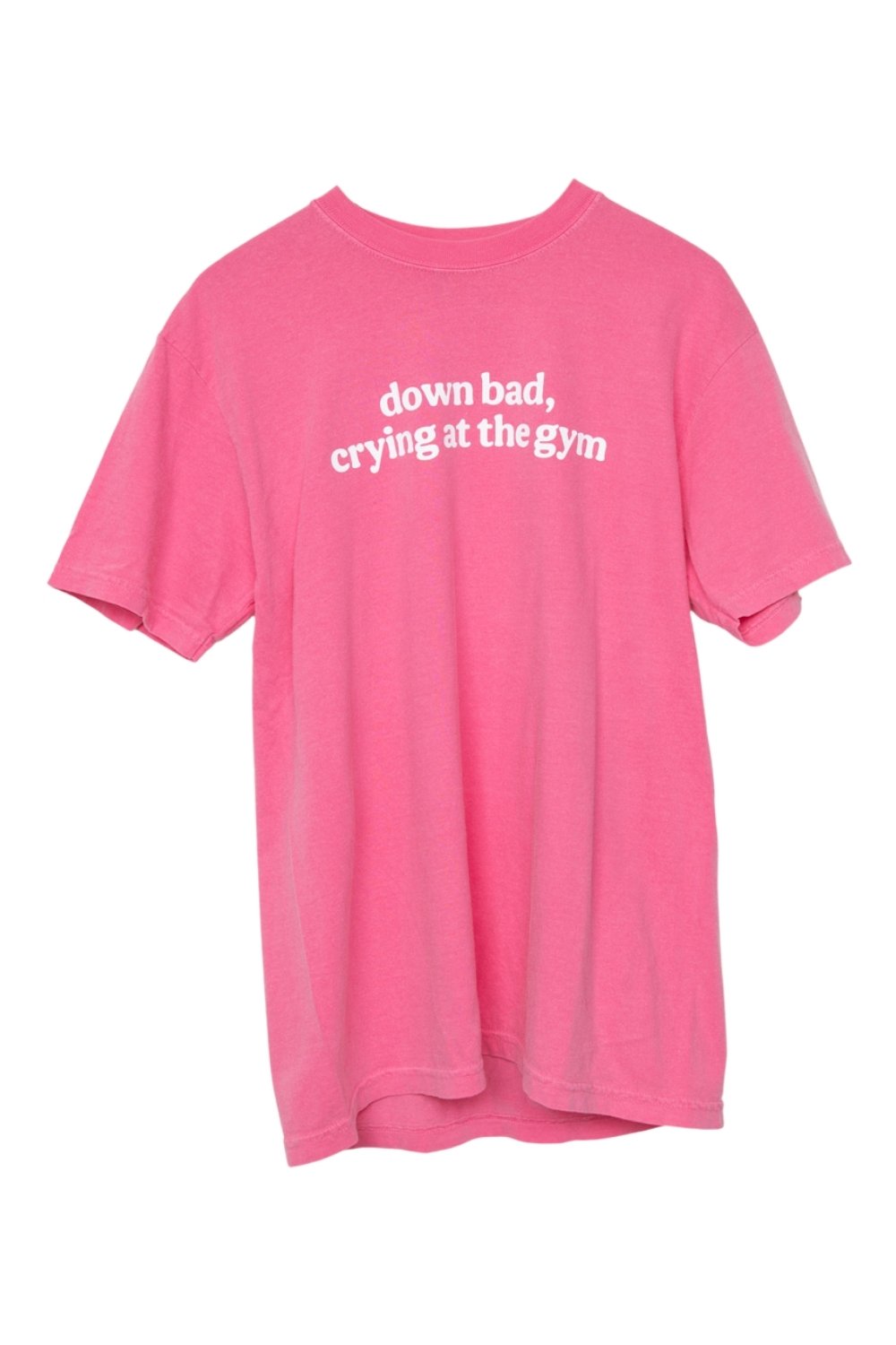 Down Bad Crying At The Gym Graphic Tee