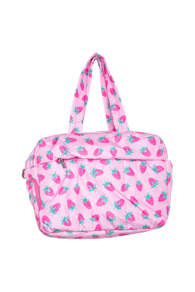 Subtle Strawberry Weekender w/ Pass-Thru Slip