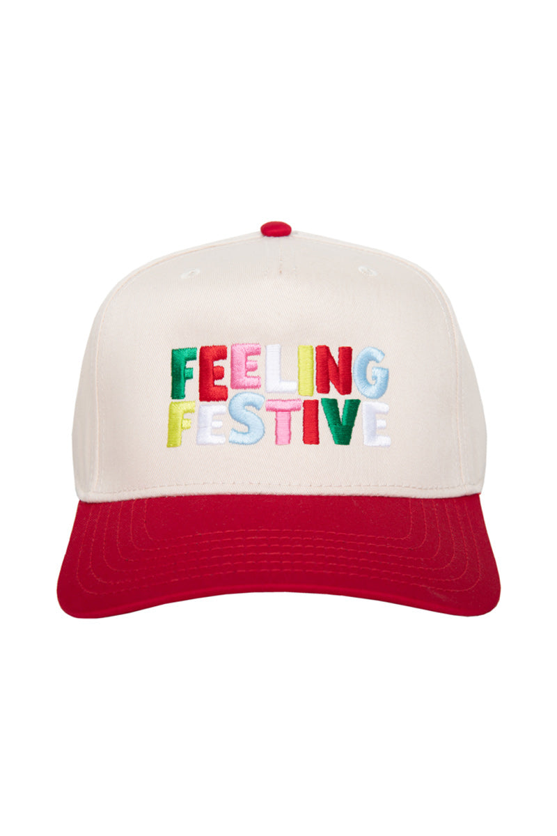Feeling Festive Vintage Trucker Hats for Women