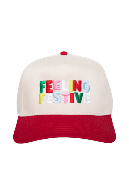 Feeling Festive Vintage Trucker Hats for Women