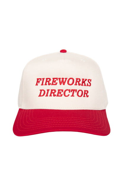Fireworks Director Two-Toned Hats
