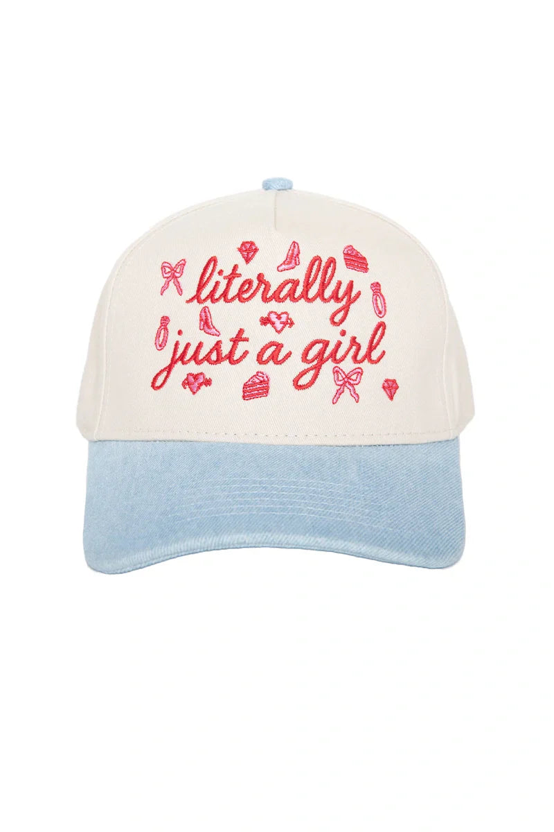 Literally Just A Girl Doodles Classic Trucker Hat
