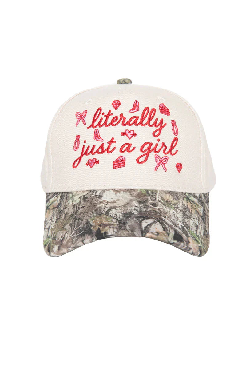 Literally Just A Girl Doodles Classic Trucker Hat