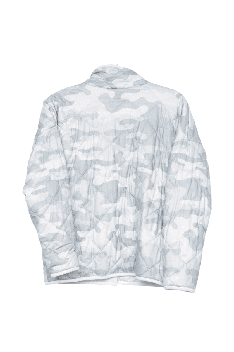 Muted Green Camo Women's Lightweight Quilted Jacket