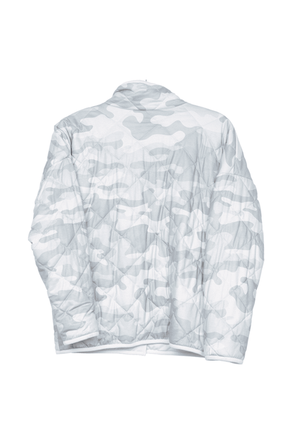 Muted Green Camo Women's Lightweight Quilted Jacket