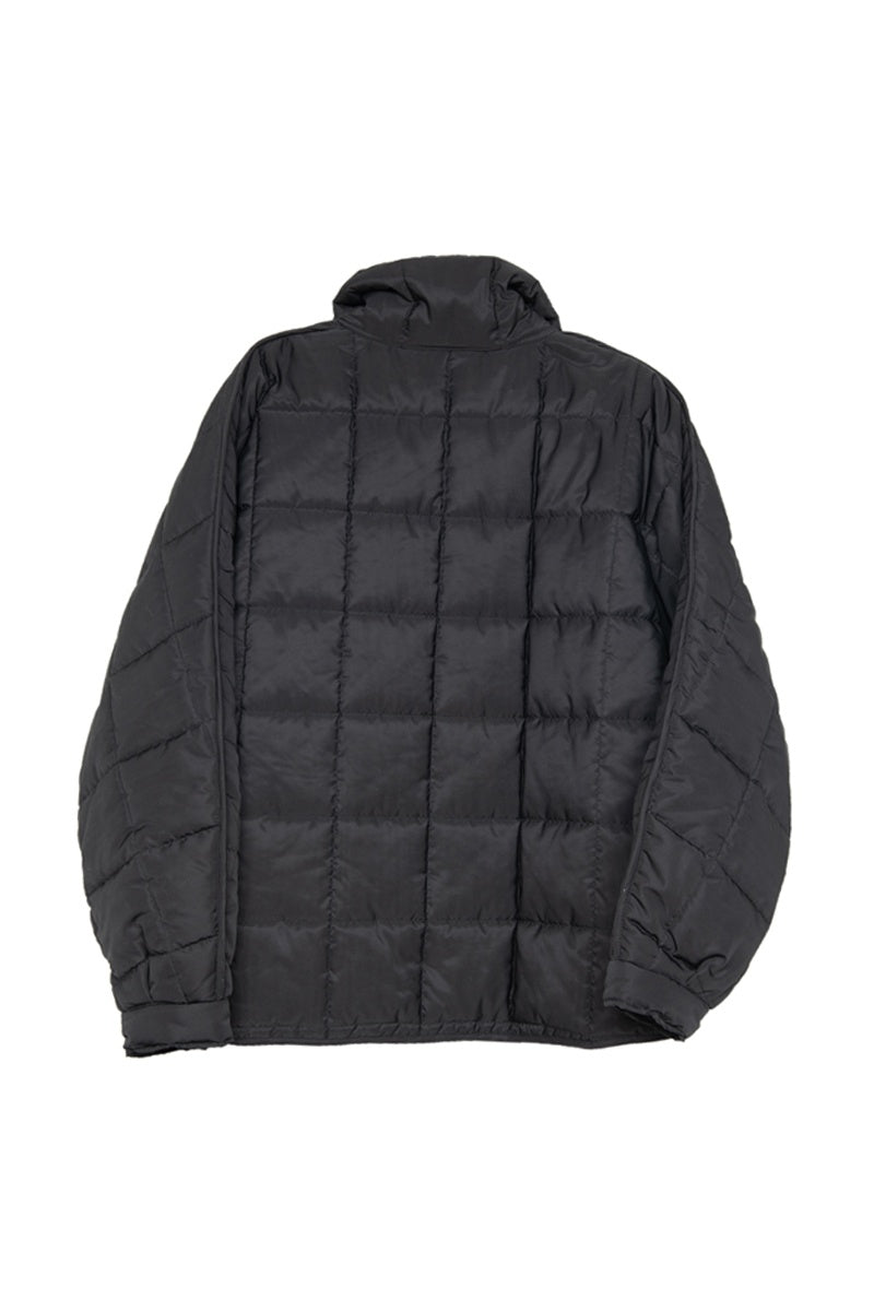 Black Puffer Pullover Jacket