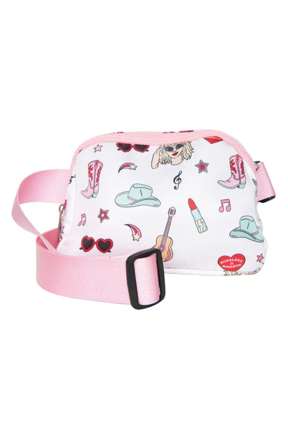 Music Girl Icons Belt Bag