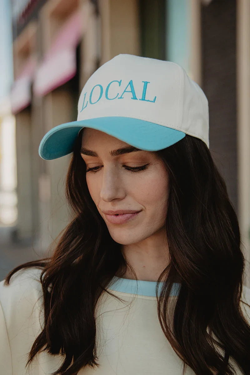 LOCAL Two-Toned Retro Vintage Hat