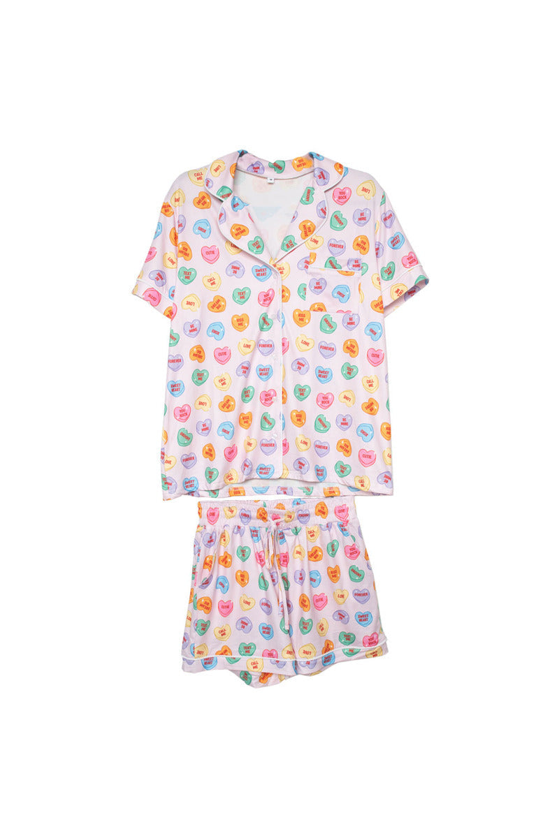 Multicolored Candy Hearts Lounge Sets