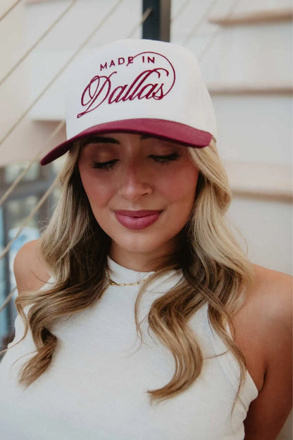 Made in Dallas Two-Toned Trucker Hats