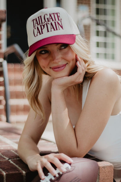 TAILGATE CAPTAIN Vintage Trucker Hats for Women