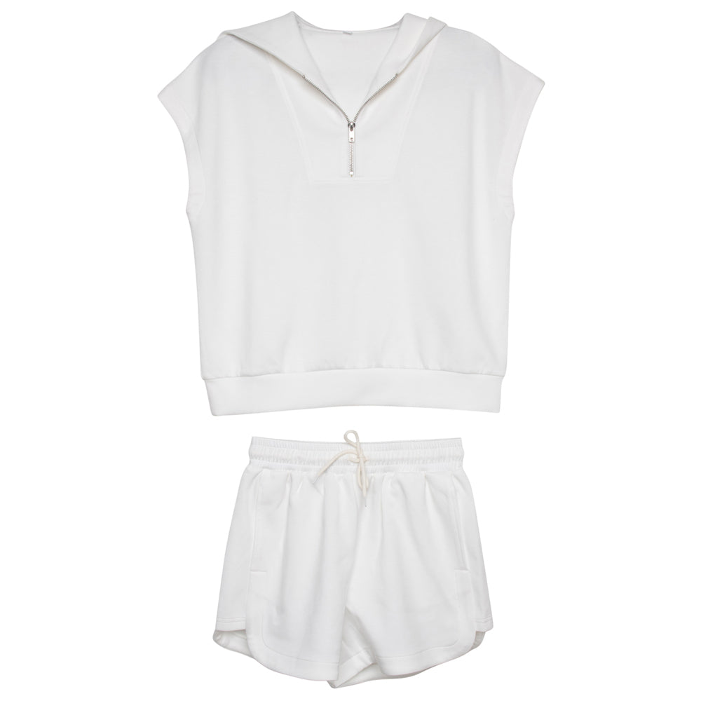 White Two Piece Scuba Set