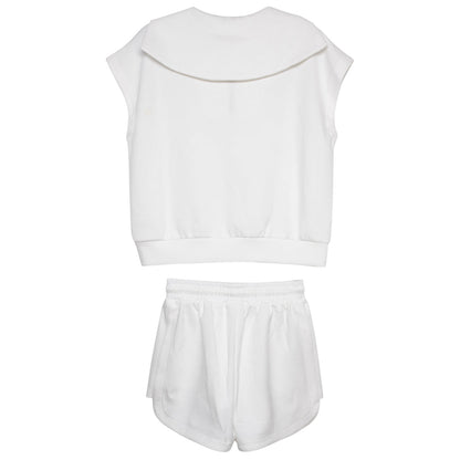 White Two Piece Scuba Set