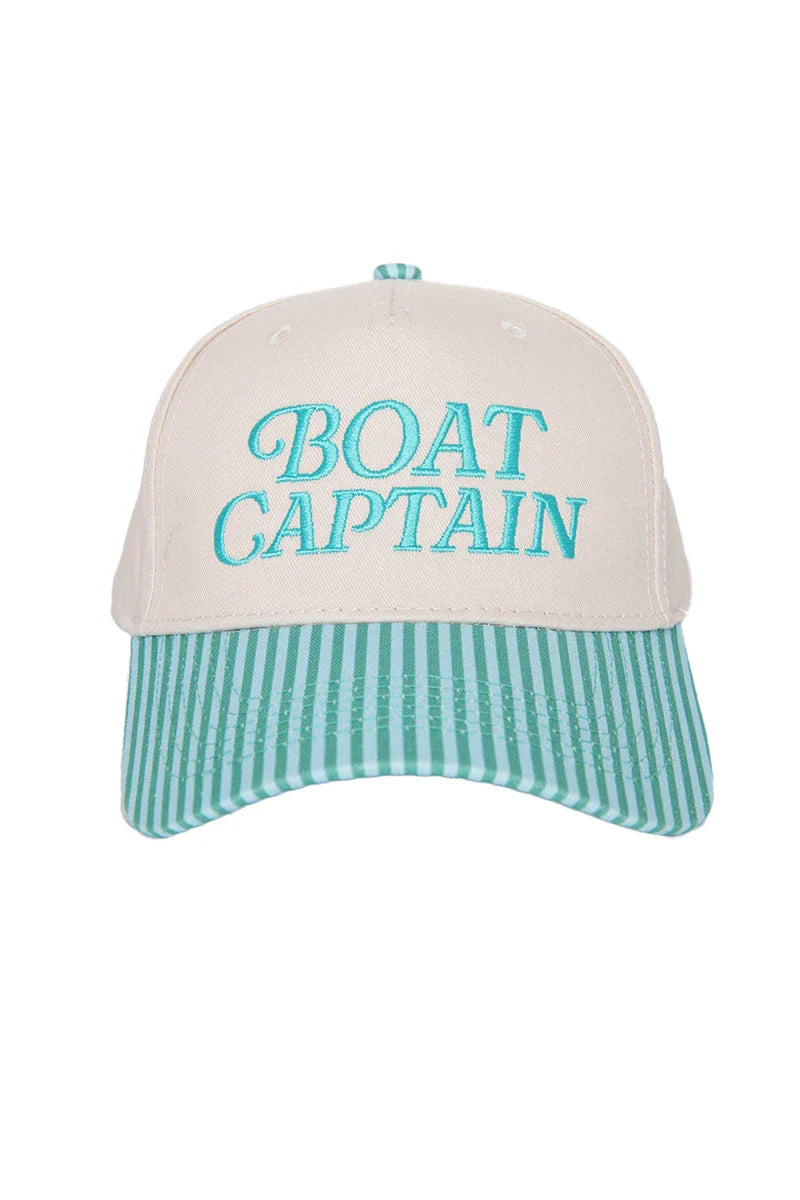 Boat Captain Two-Toned Vintage Hat