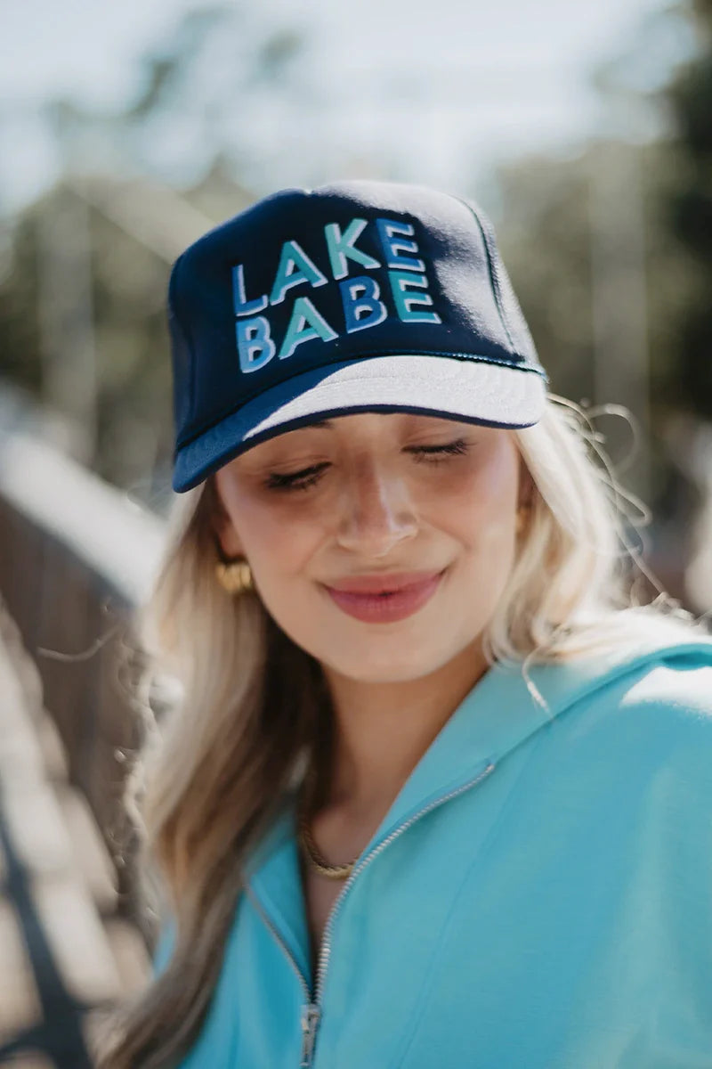 Lake Babe Cute Foam Trucker Hat