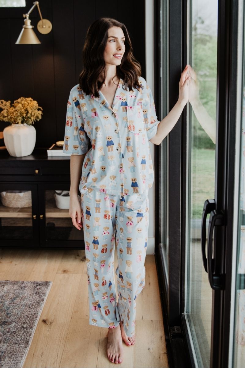 Teddy Bears Women's Cute PJ Set