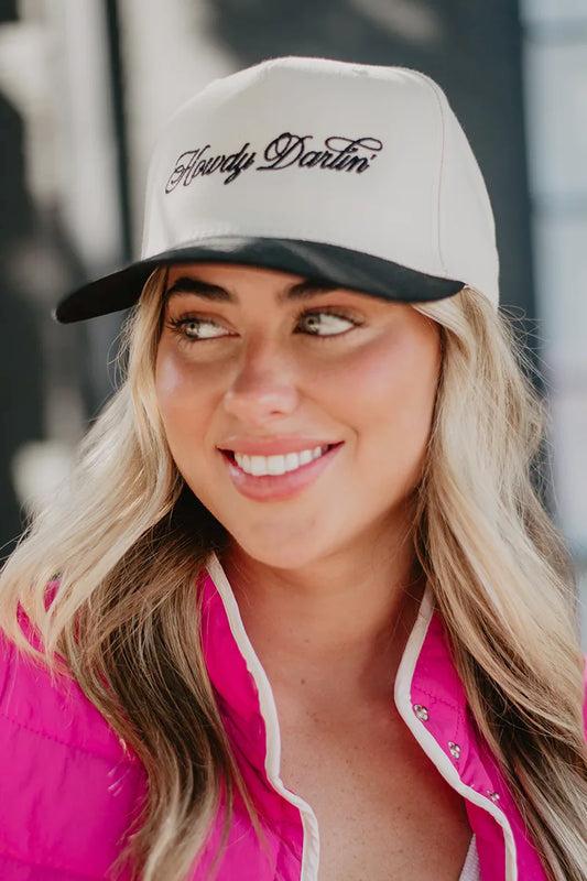 Howdy Darlin' Two-Toned Vintage Hat