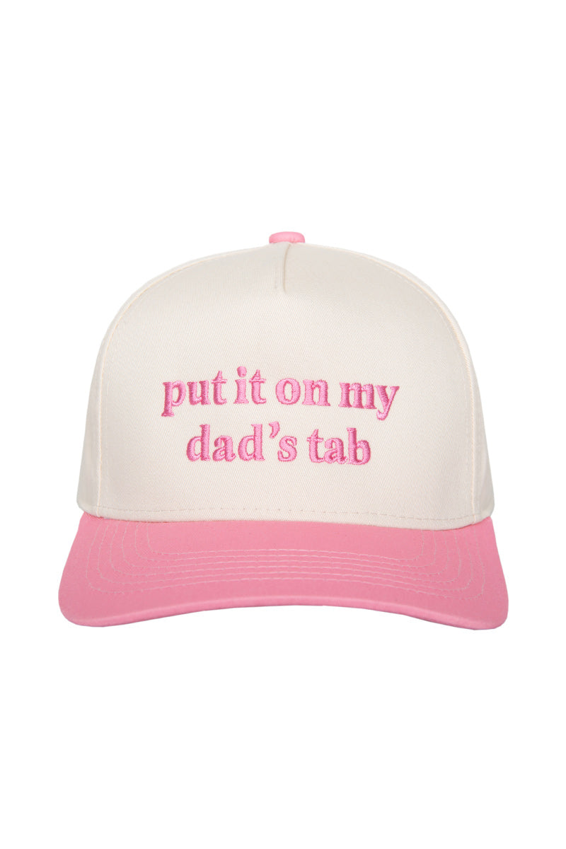 Put It On My Dad's Tab Vintage Hat