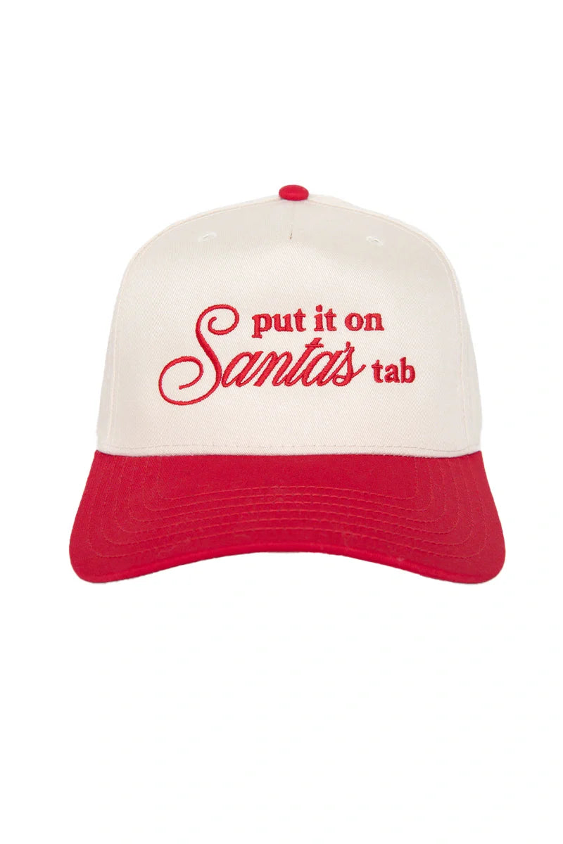 Put It On Santa's Tab Two-Toned Trucker Hats