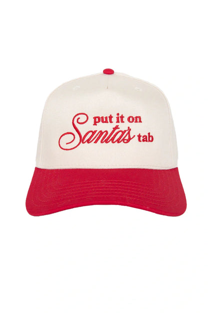 Put It On Santa's Tab Two-Toned Trucker Hats