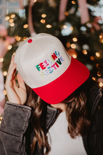 Feeling Festive Vintage Trucker Hats for Women
