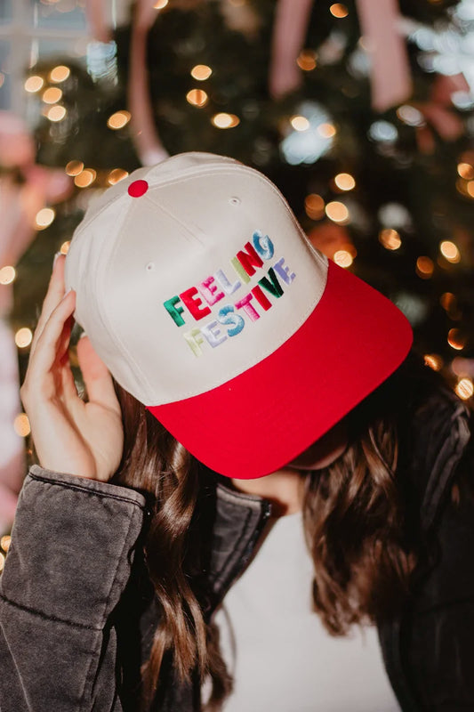 Feeling Festive Vintage Trucker Hats for Women