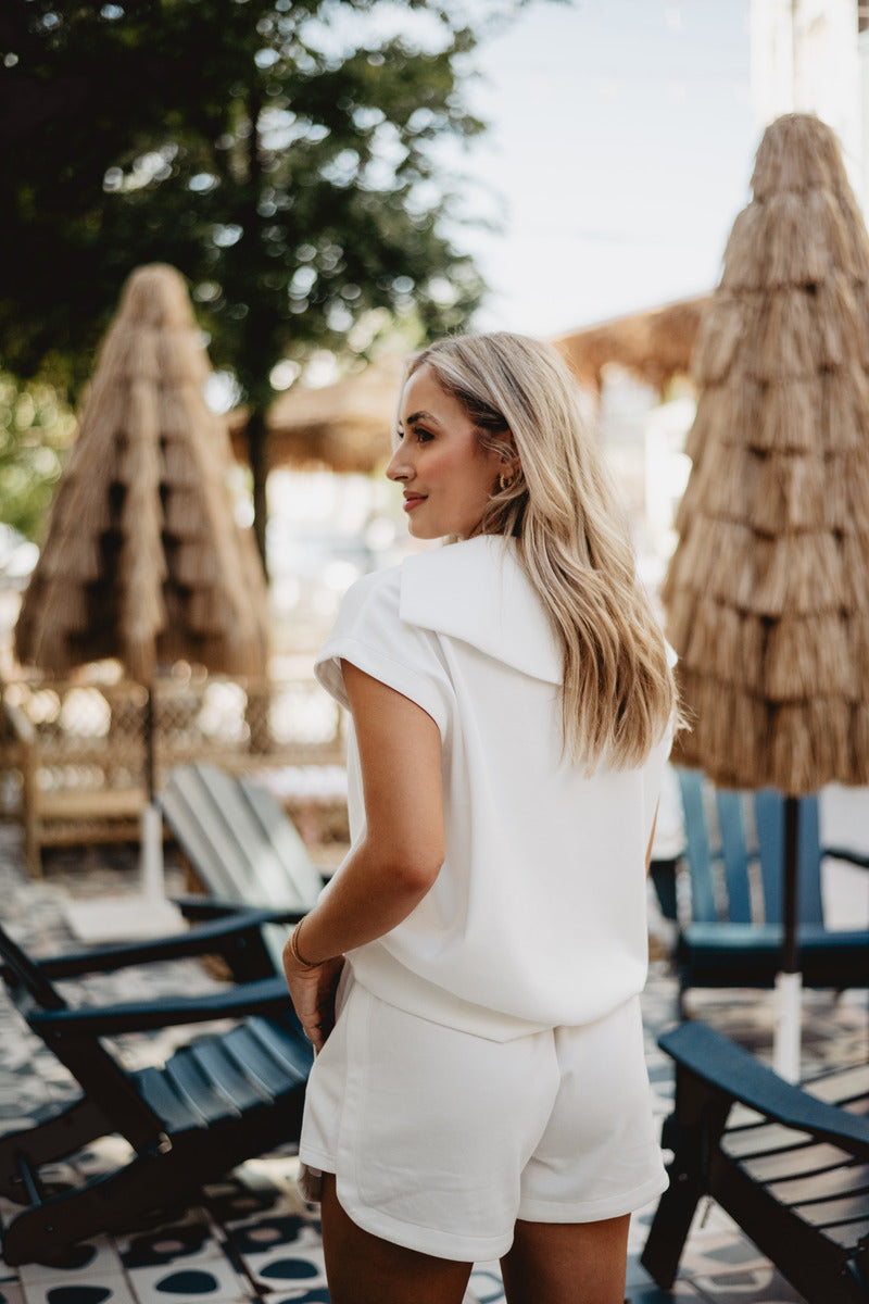 White Two Piece Scuba Set