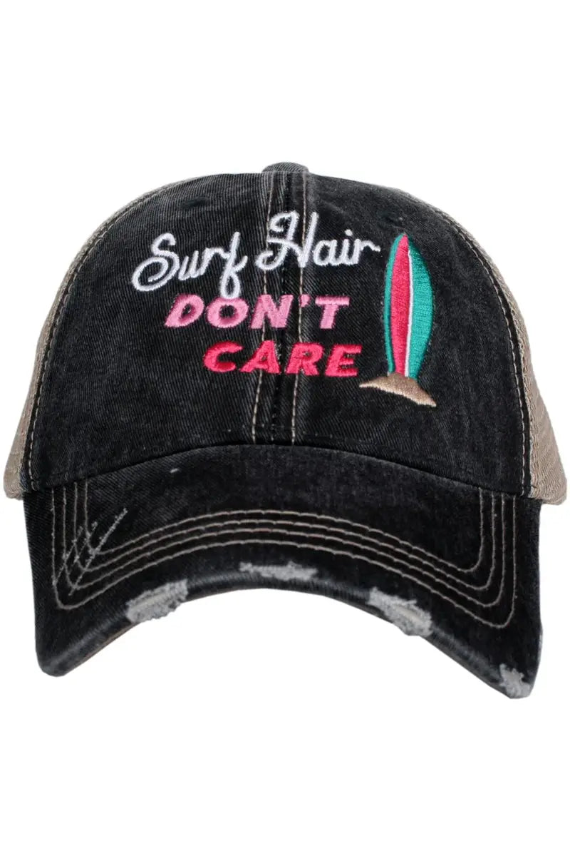 Surf Hair Don't Care Women's Trucker Hats