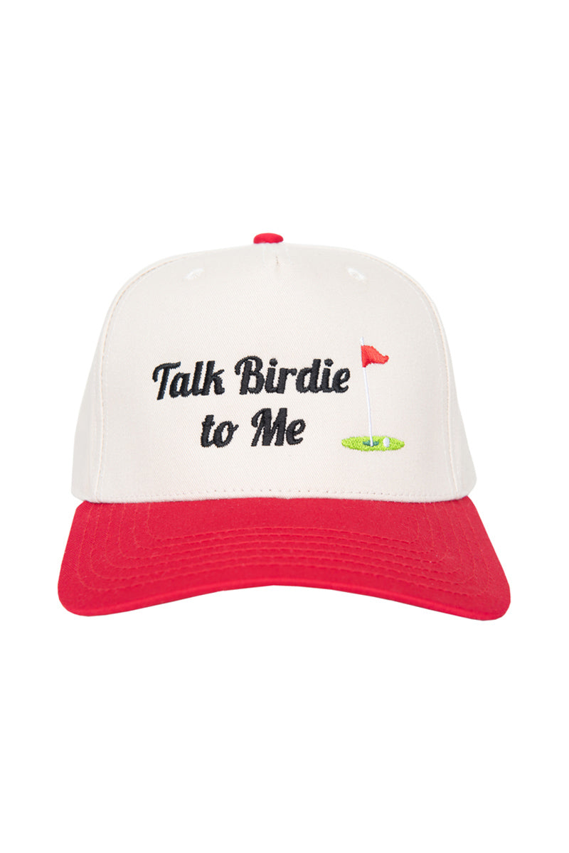 Talk Birdie To Me Men's Golf Vintage Hat