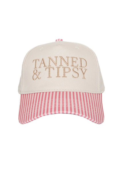 Tanned & Tipsy Vintage Hat